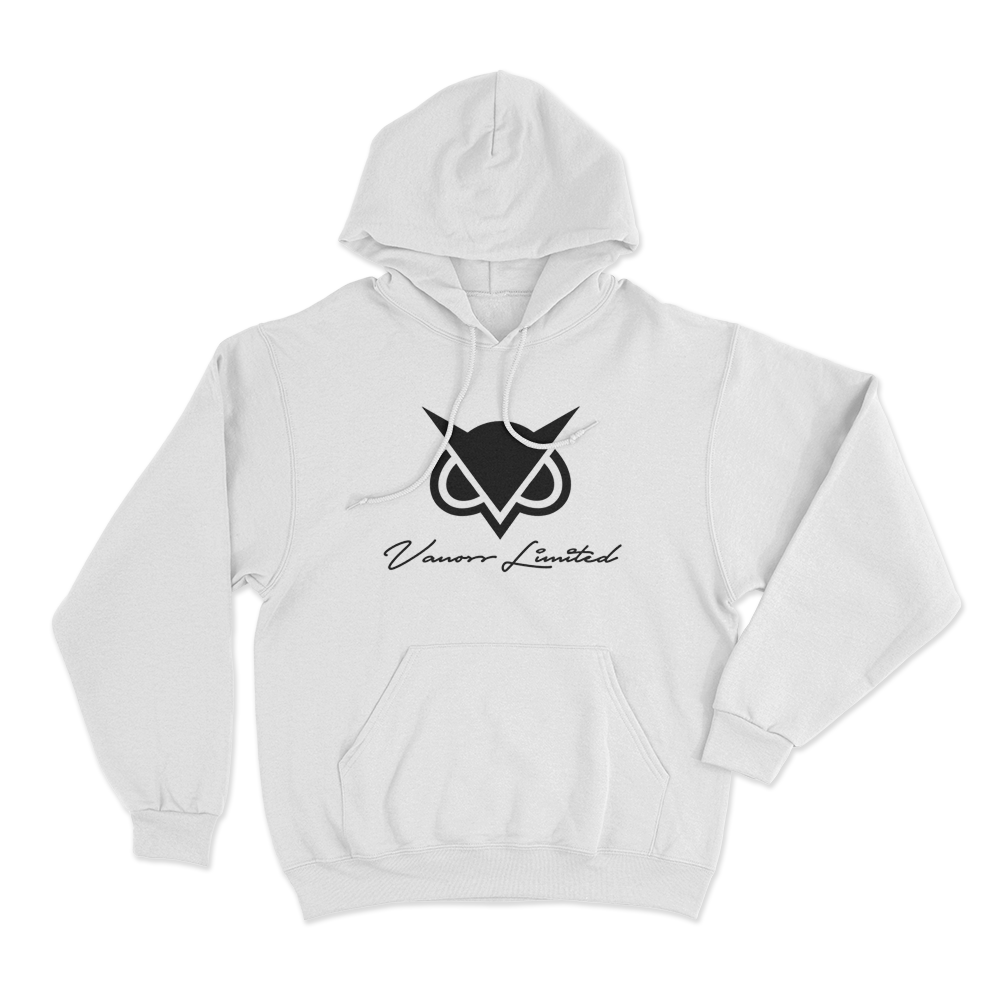 Vanoss Limited Classic Logo Unisex Hoodie White Vanoss Limited Classic Logo Unisex Hoodie White