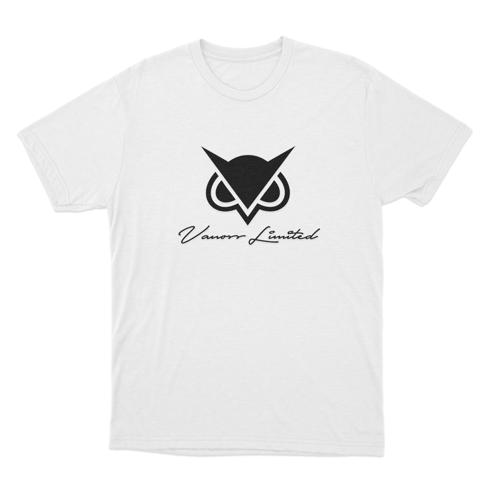 Vanoss Limited Classic Logo Unisex T Shirt White Vanoss Limited Classic Logo Unisex T Shirt White