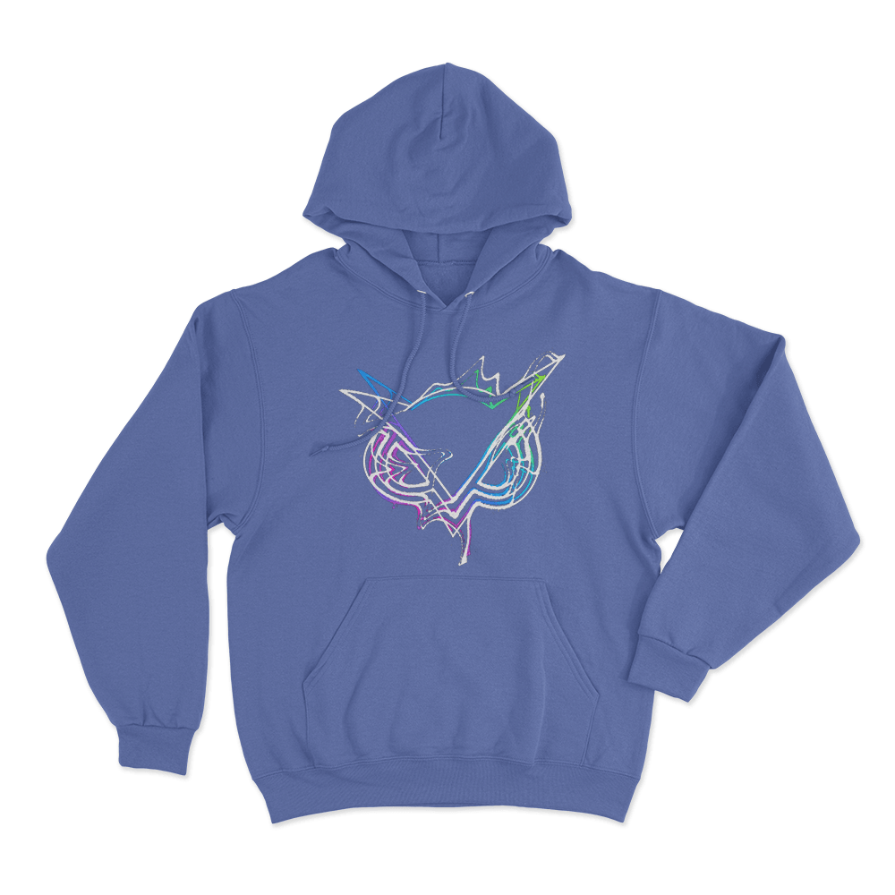 Vanoss Warped Unisex Hoodie Blue Vanoss Warped Unisex Hoodie Blue