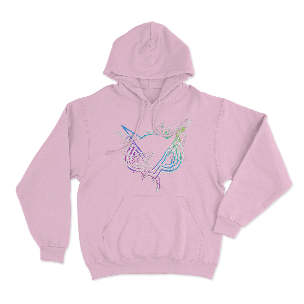 Vanoss Warped Unisex Hoodie Pink Vanoss Warped Unisex Hoodie Pink