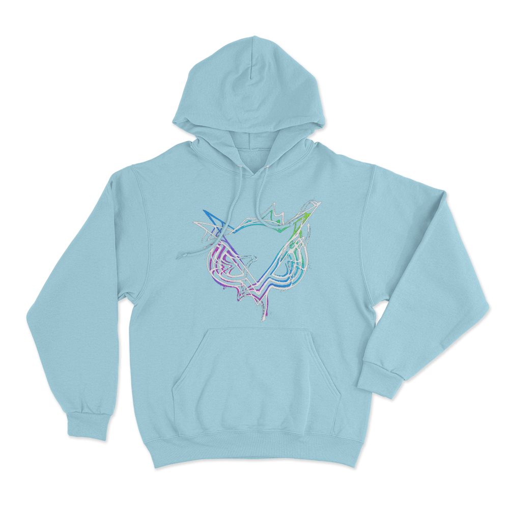 Vanoss Warped Unisex Hoodie Sky Blue Vanoss Warped Unisex Hoodie Sky Blue